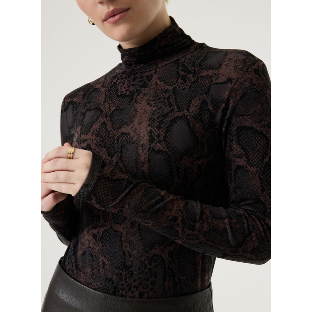 GARCIA GARCIA 26H W260010 HAUT 60 ANIMAL PRINT BLACK