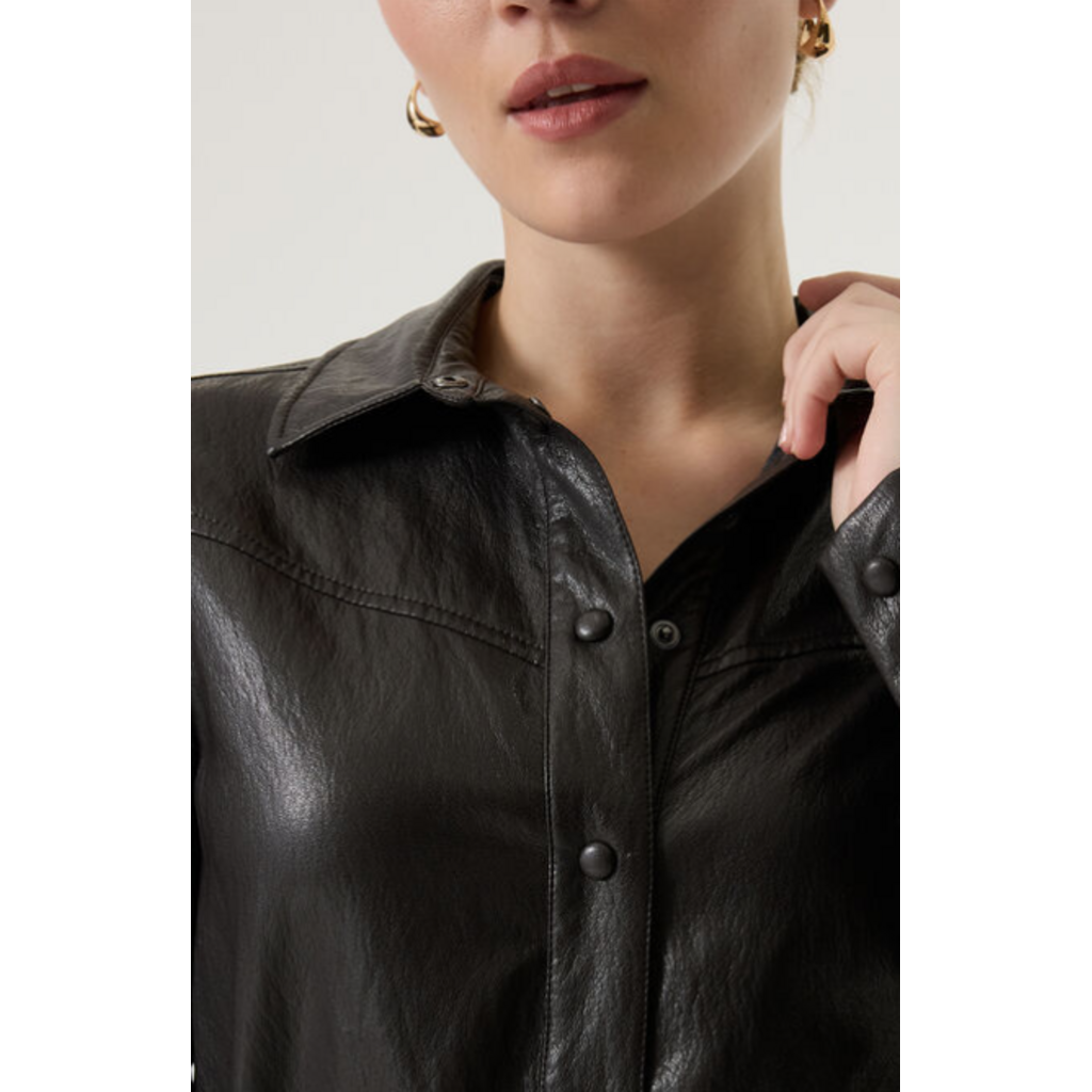 GARCIA GARCIA 26H W260081 ROBE FAUX CUIR 4525 PINECONE