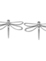 Boma Sterling Silver Dragonfly Stud Earring