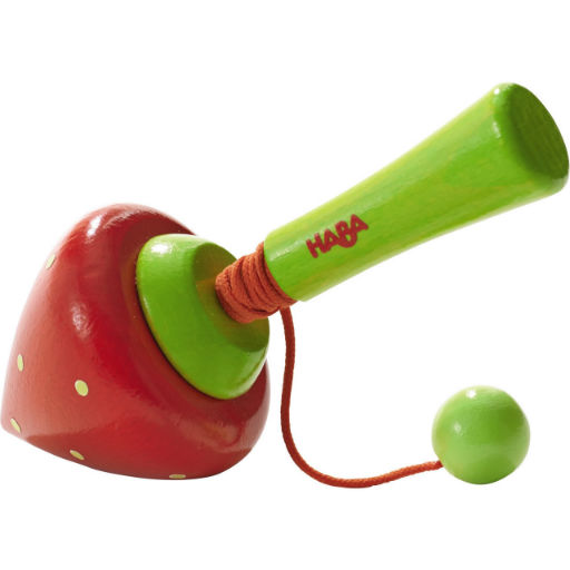 Haba Spinning Top Swirling Strawberry