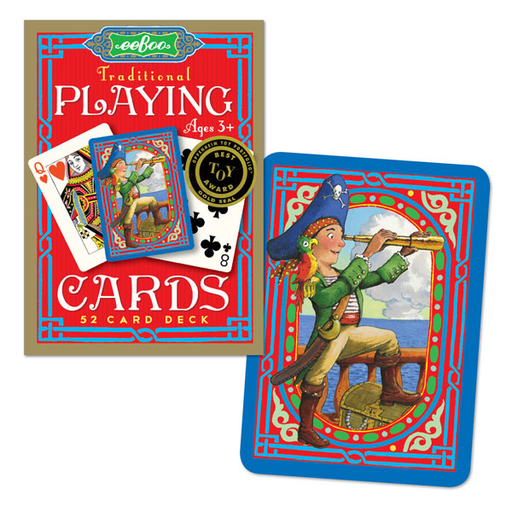 EEBOO Pirate Traditional 52 Playing Cards