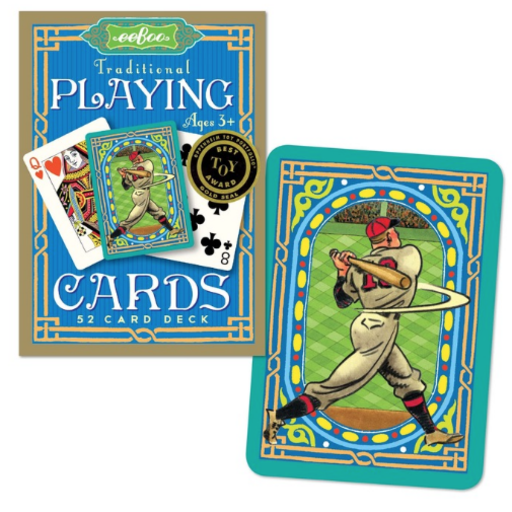 EEBOO Baseball Traditional 52 Playing Cards