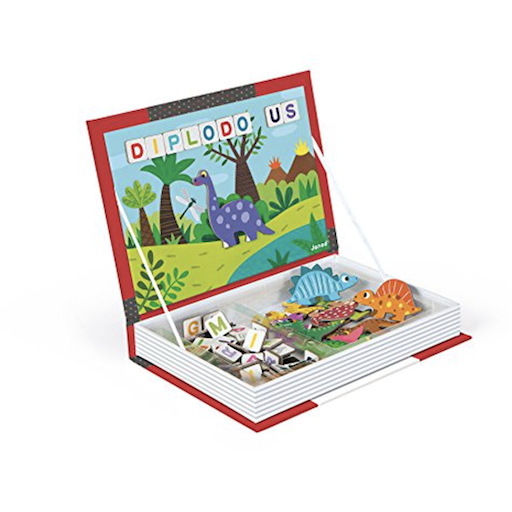 JANOD Dinosaurs Magneti Book