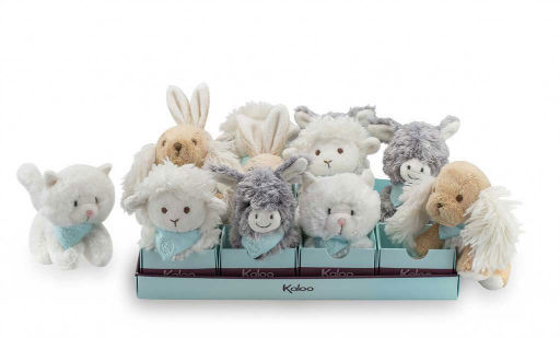 Kaloo Les amis Mini doudou lapin Praline - Beige - Kiabi - 15.36€