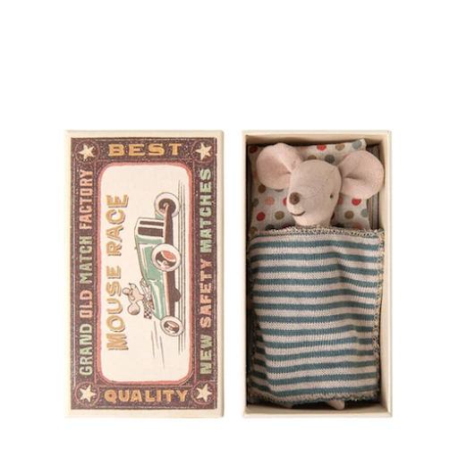 MAILEG Big Brother Mouse In Matchbox