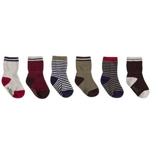 ROBEEZ Fall Basics Socks, 6-Pack