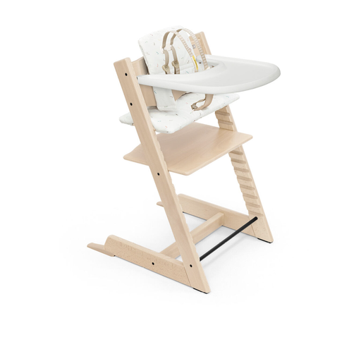 STOKKE Tripp Trapp High Chair and Cushion with Stokke Tray Natural/Icon Grey
