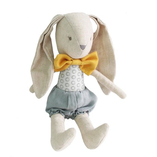 ALIMROSE Baby Harry Bunny Grey Butterscotch