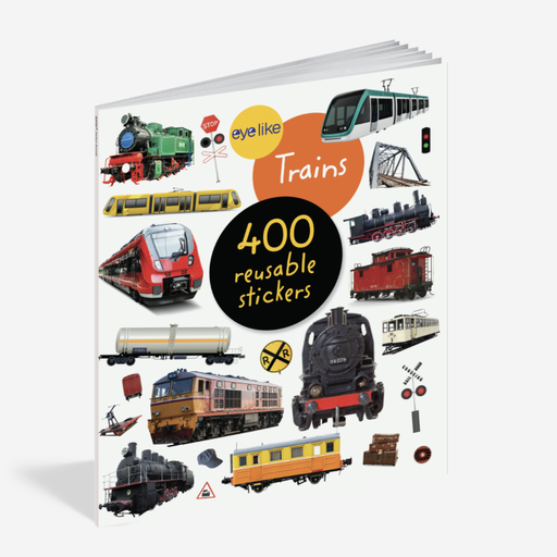 WORKMAN Eyelike Trains 400 Reusable Stickers