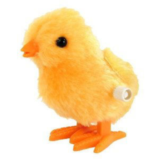 TOYSMITH Fuzzy Chick Wind Up