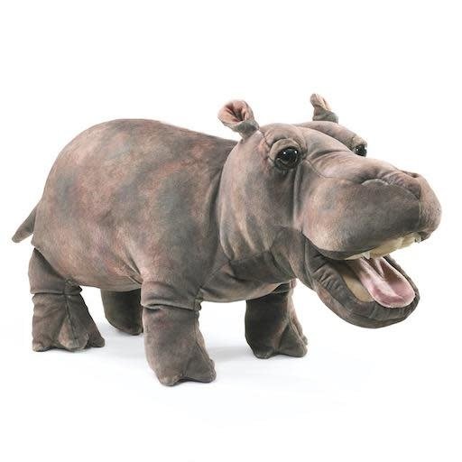 FOLKMANIS Baby Hippo Puppet