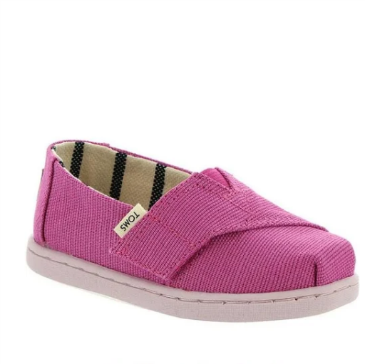 TOMS SHOES CLASSIC  CANVAS TINY TOMS SNEAKER