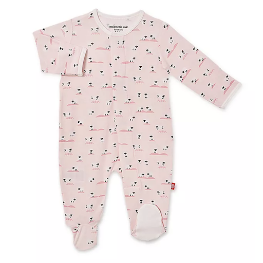 Magnetic Me Baa Baa Baby Pink Modal Magnetic Parent Favorite Footie