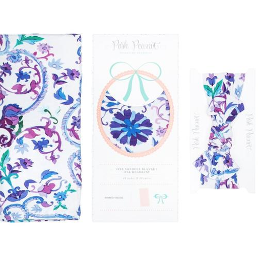 posh peanut swaddle set