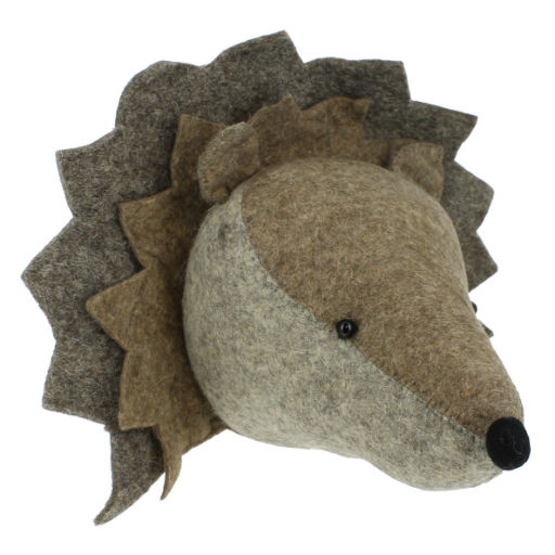 FIONA WALKER Hedgehog Head Wall Decor
