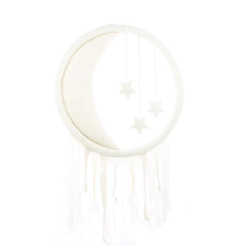 FIONA WALKER Crescent Moon And Stars Wall Hanging