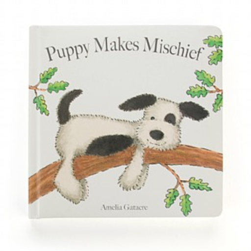 JELLYCAT Puppy Makes Mischief Book