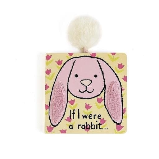 JELLYCAT If I Were A Rabbit Board Book - Pink