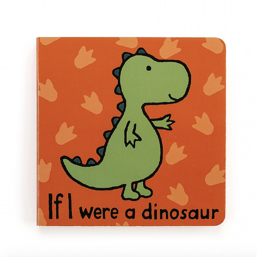 JELLYCAT If I Were A Dino Board Book