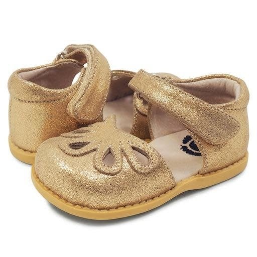Petal Golden Shimmer  Shoe