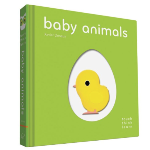 CHRONICLE BOOKS Touch Think Learn Baby Animals Book  By Xavier Deneux