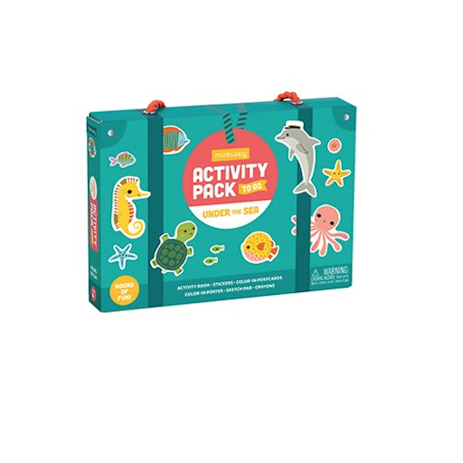 CHRONICLE BOOKS Under Sea Activity Pack To Go