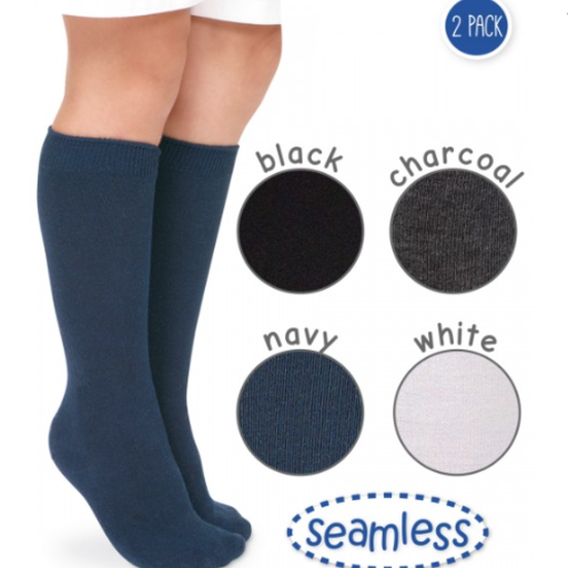 Jefferies Socks Seamless Big Hug Knee High Socks 2Pk