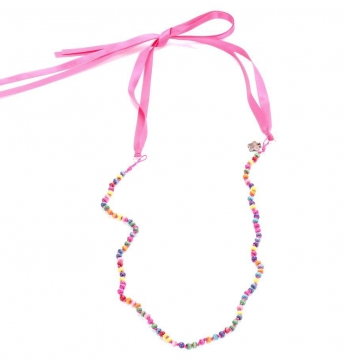 Peppercorn Kids Colorful Wood Bead Necklace