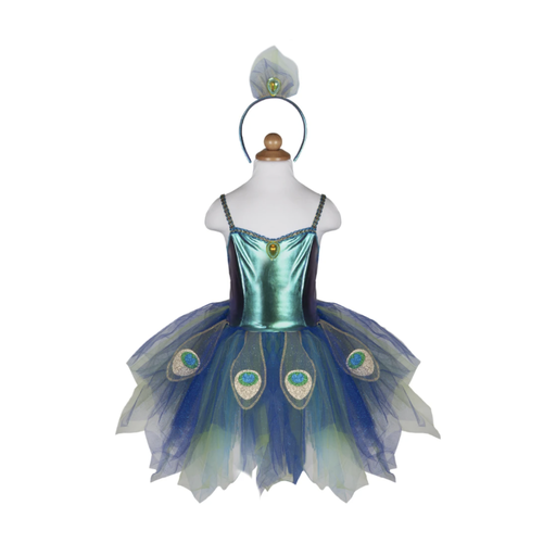 Great Pretenders Pretty Peacock Dress And Headband