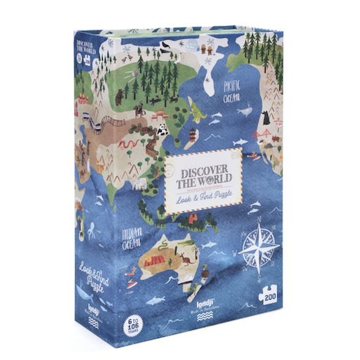 MAGIC FOREST LTD Discover The World Puzzle 200 Pieces Observation