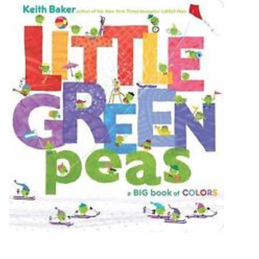 SIMON & SCHUSTER Little Green Peas Board Book