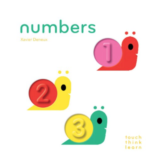 HACHETTE MUDPUPPY Touch Think Learn Numbers  By Xavier Deneux