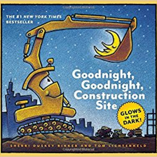 HACHETTE MUDPUPPY Goodnight, Goodnight Construction Site - Glow In The Dark