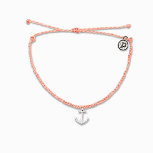 PURA VIDA BRACELETS Silver Anchor Braelet