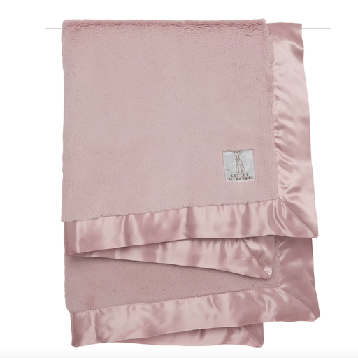 LITTLE GIRAFFE, INC. Little Giraffe Luxe Dusty Pink Baby Blanket