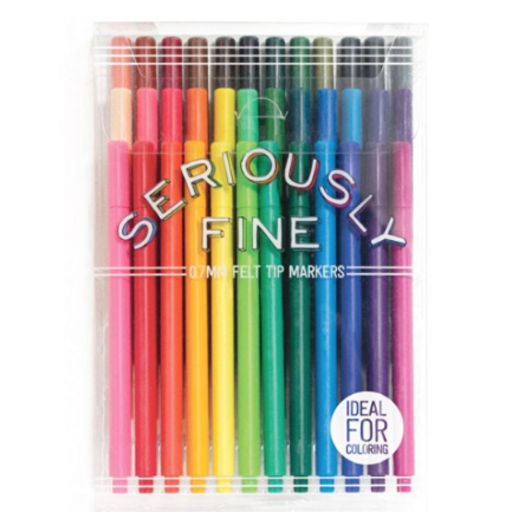 Only Seriously Fine Felt Top Markers