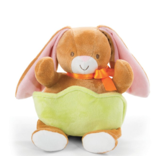 Bunny With Pocket Basket