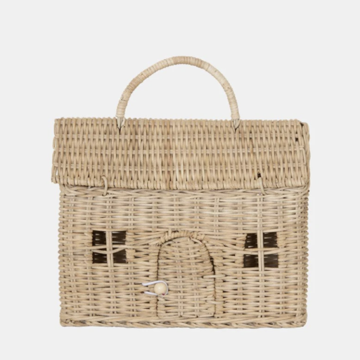 OLLI ELLA Rattan Casa Clutch