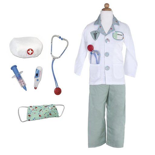 Great Pretenders Doctor With Accessories, Size 5-6