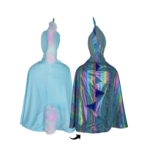 GREAT PRETENDERS Unicorn Dragon Reversible Cape