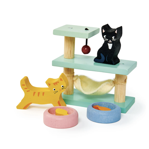 TENDER LEAF Pet Cats Set