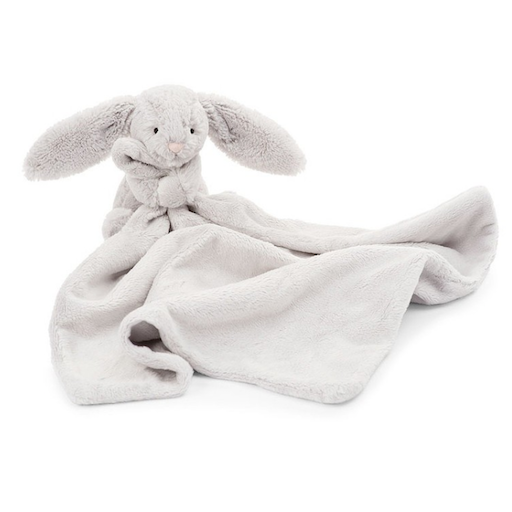JELLYCAT Bashful Grey Bunny Soother