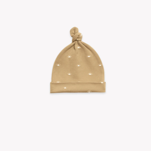Quincy Mae Organic Brushed Jersey Knotted  Baby Hat