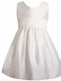 Isabel Garreton Timeless Silk Below Knee Girls Dress