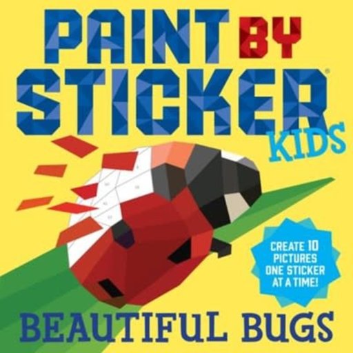 Workman Paint By Sticker Kids Beautiful Bugs