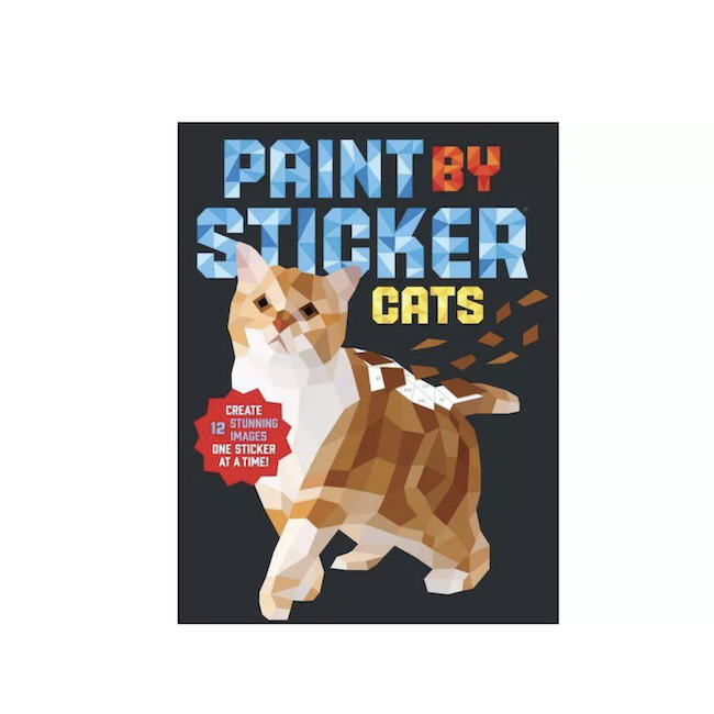 Hachette Mudpuppy Paint By Sticker Cats