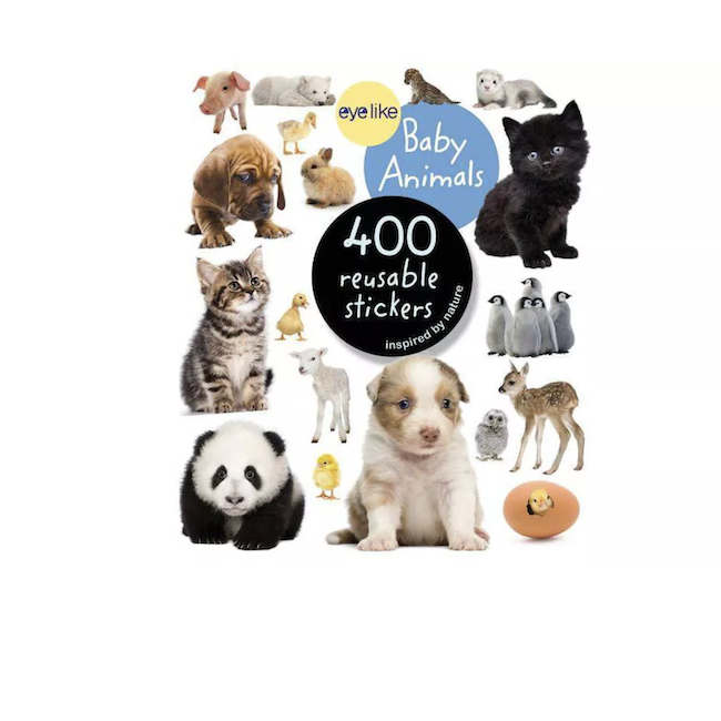 Workman Eyelike Stickers Baby Animals