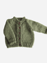 The Blueberry Hill Classic Cardigan Acrylic Hand Knit Sweater