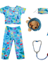 Great Pretenders Veterinarian Scrubs with Accessories, Size 5-6