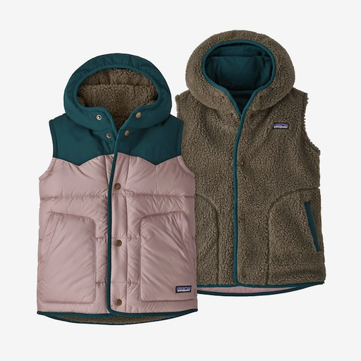 PATAGONIA Girls Reversible Bivy Hoody Vest